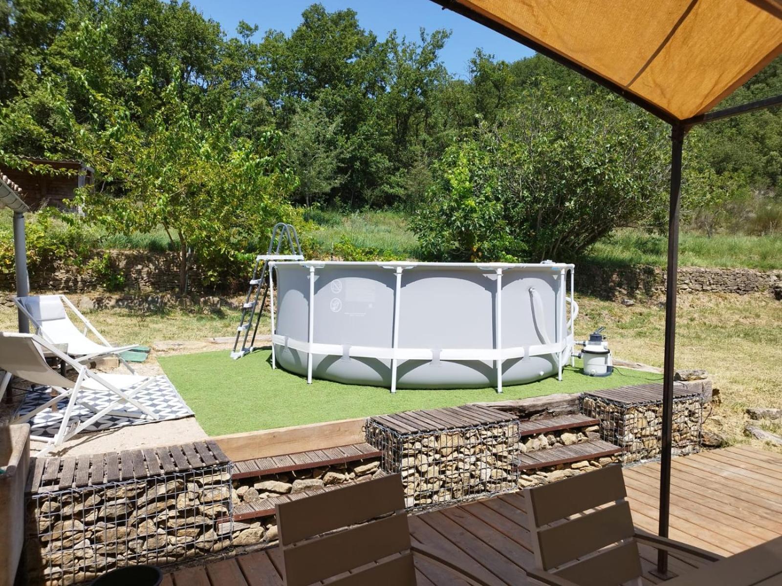 Maison De Vacances, Calme Garanti Saint-Montan Екстериор снимка